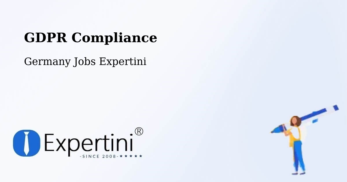 EU GDPR Compliance Statement – Zingst - Germany Jobs Expertini