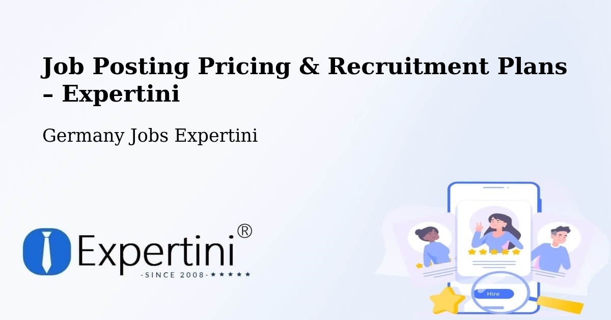 Job Posting Pricing & Recruitment Plans – Zingst - Zingst, Germany Jobs Expertini