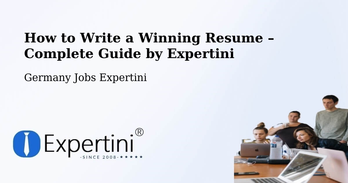 Resume Writing Guide for Job Seekers – Zingst - Zingst, Germany Jobs Expertini