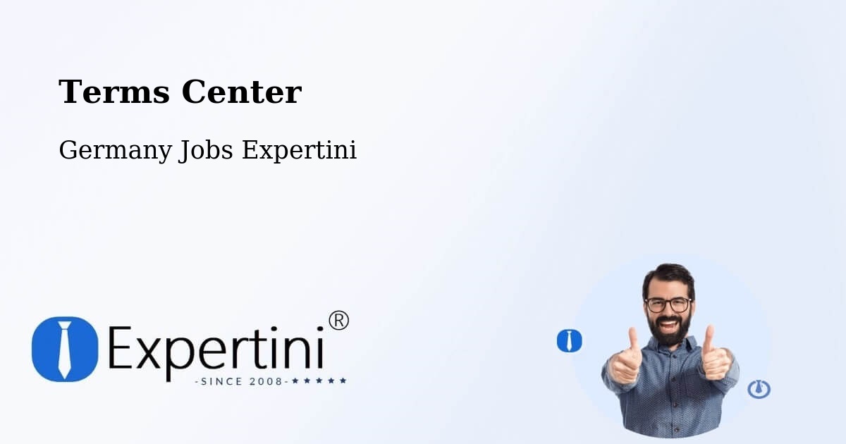 Terms of Service – Zingst - Germany Jobs Expertini